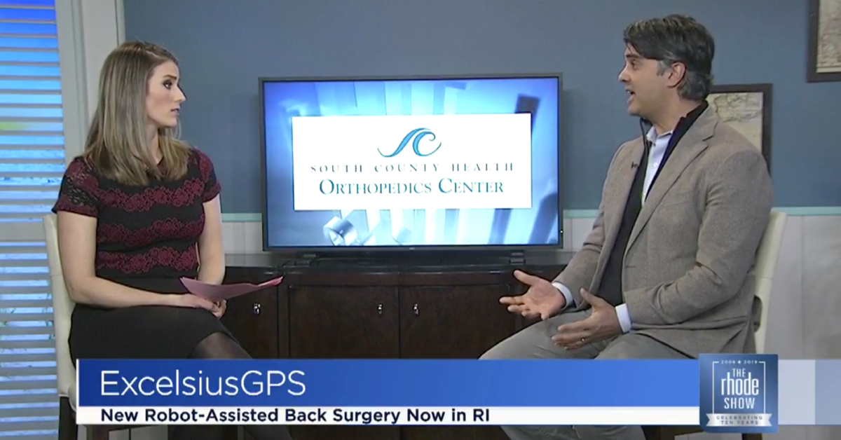 Dr. Madom Talks New Spine Surgery Technology on the Rhode Show Ortho Rhode Island
