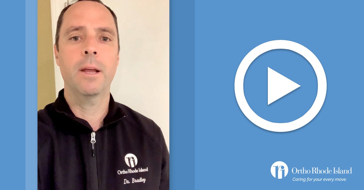 VIDEO Thank you from Ortho Rhode Island during the COVID19 Pandemic