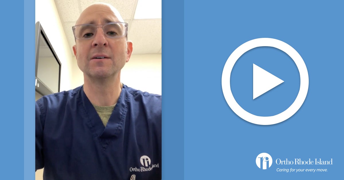 VIDEO Dr. Eric Buchbaum on Alleviating Plantar Fasciitis Pain Ortho