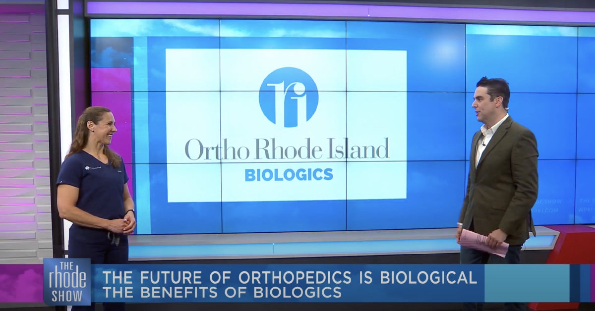 Dr. Moriarty Explains Innovative Biologics Treatments on The Rhode Show