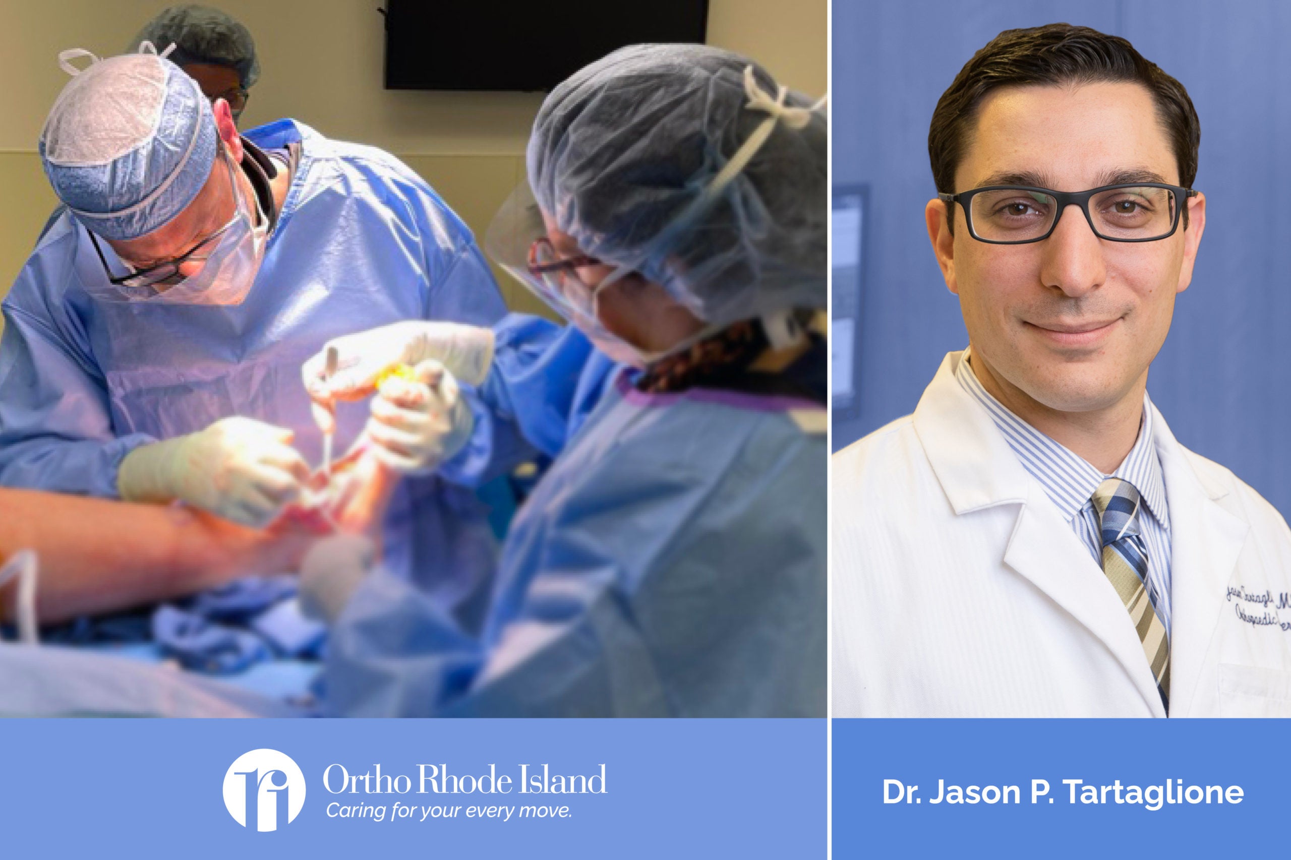 Dr. Tartaglione Introduces Innovative 3DPrinted Foot Implant to Rhode