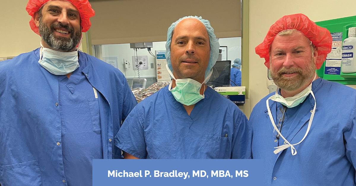 Dr. Bradley Performs First Reverse Shoulder Replacement Surgery Using the FX V135™ Implant in